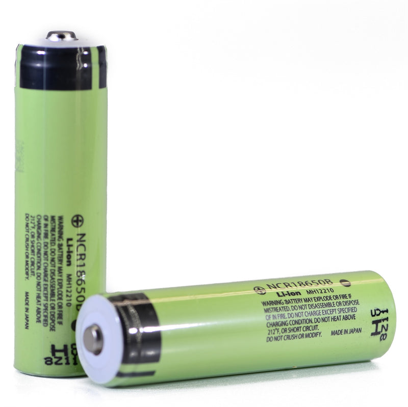 Panasonic NCR18650B 3400mAh - Button Top Battery