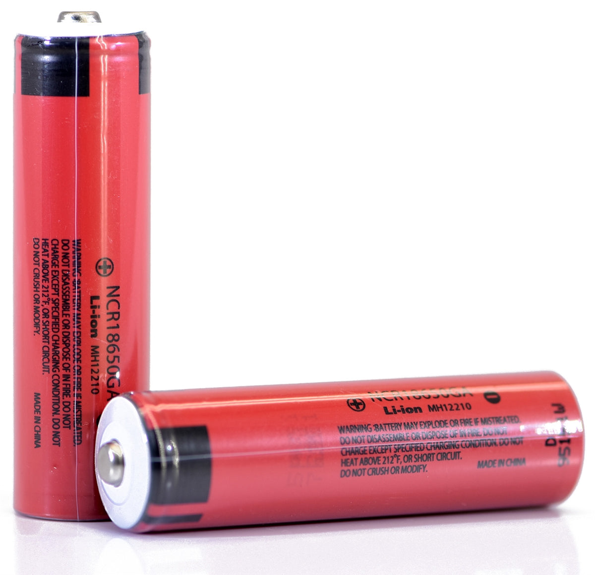Sanyo NCR18650GA 3500mAh 10A - Button Top Battery