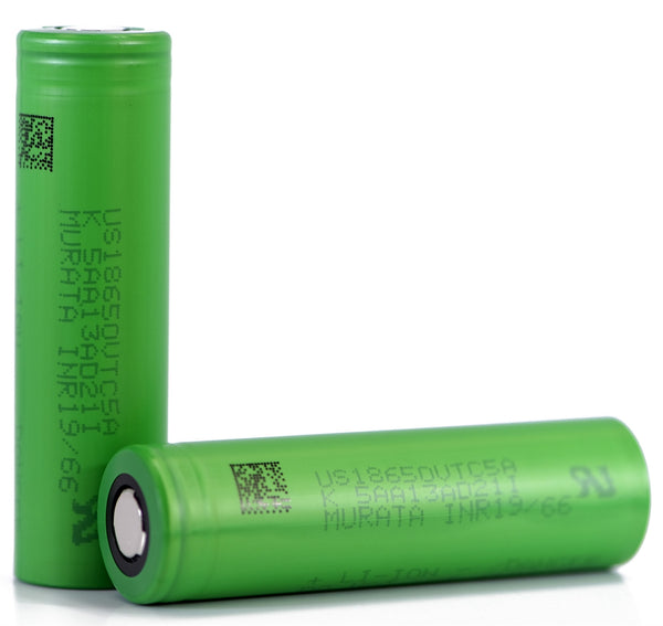 セカンドスキン　パワーネット 18650 KeepPower Battery 2600mAh Samsung ICR Button Top - Pair