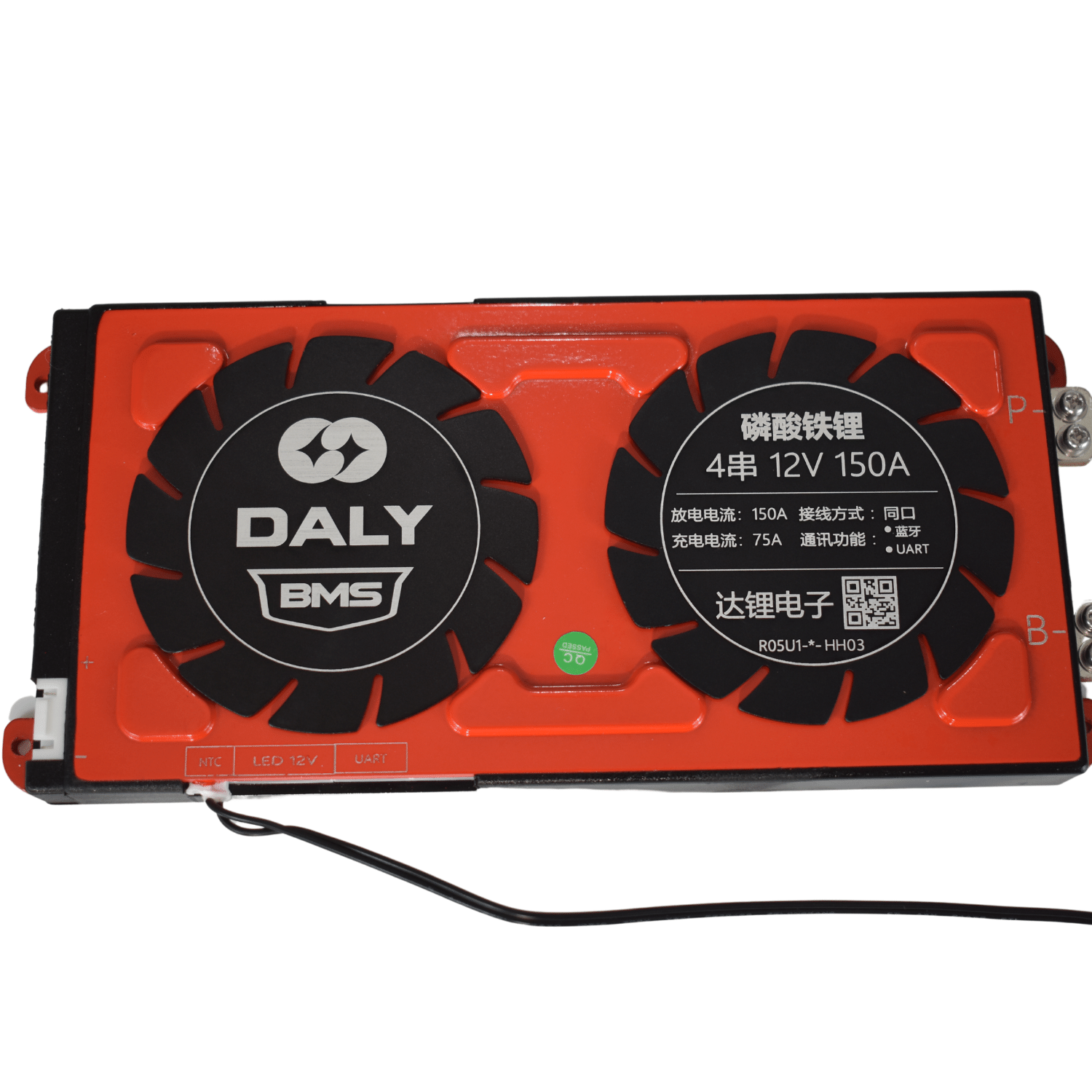 Daly 12V 150A BMS - 4S LiFePO4 - Bluetooth