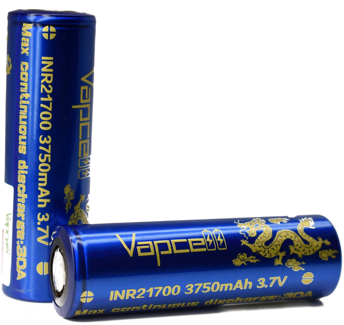 Vapcell INR 21700 3750mAh 30A Battery - 18650 Battery Store Vapcell INR 21700 3750mAh 30A Battery - 18650 Battery Store