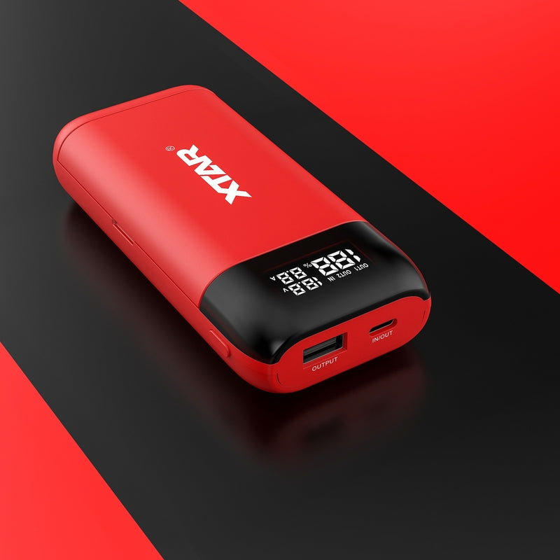 XTAR PB2S Red 2 Bay Charger and Portable Power Supply