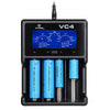 XTAR VC4 4 Bay Digital LCD Battery Charger