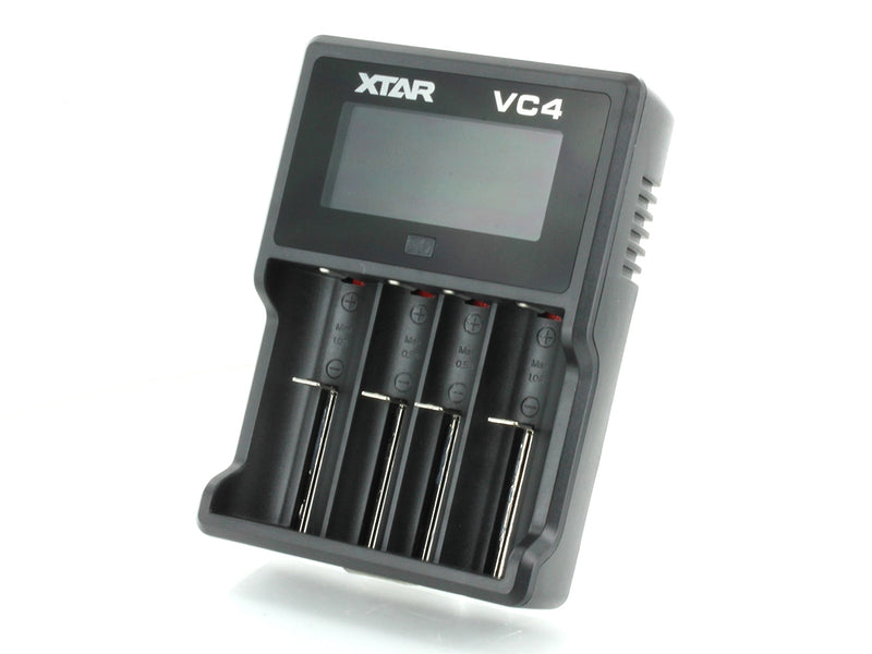 XTAR VC4 4 Bay Digital LCD Battery Charger