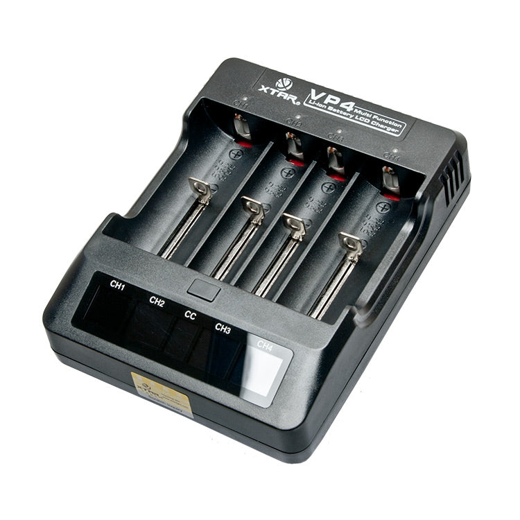 XTAR VP4 4 Bay LCD Battery Charger