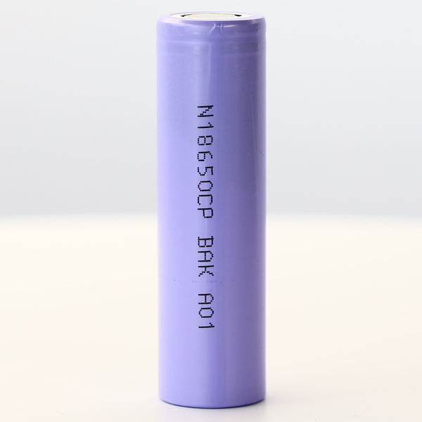 OCDP NAMM show 14×6.5 BAK 18650 3350mAh 6.5A Battery (N18650CP) - 18650 Battery Store