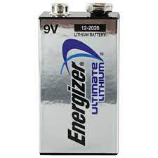 Energizer 9V Ultimate Lithium Battery (L522)