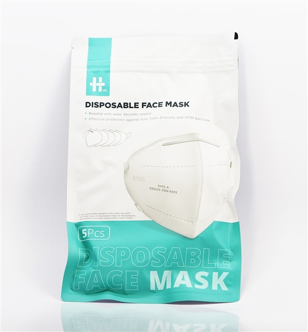 KN95 Face Mask - Protective Respirator (10 Pack)
