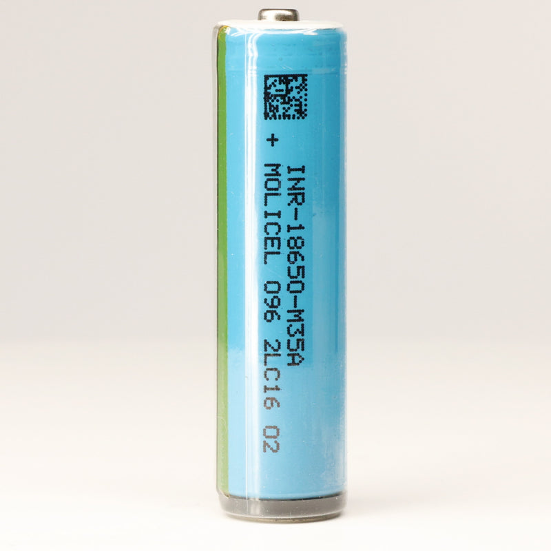 Molicel M35A 18650 3500mAh 10A - Protected Button Top Battery