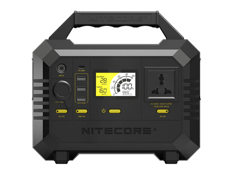 Nitecore NES500 Portable Power Station - 518Wh - 144,000mAh