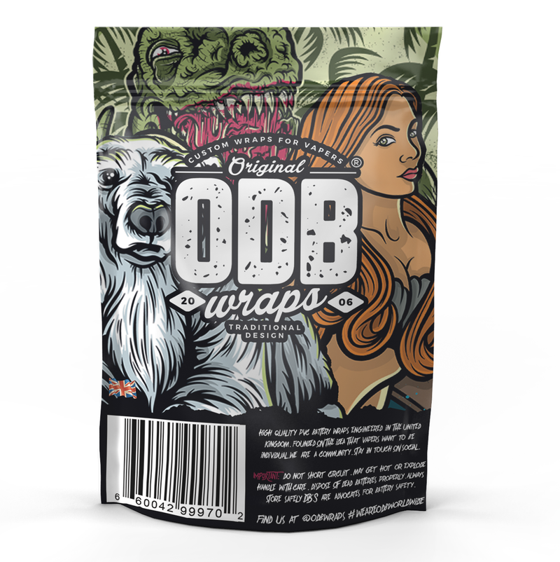 ODB He's Awake Wraps - Pack of 4