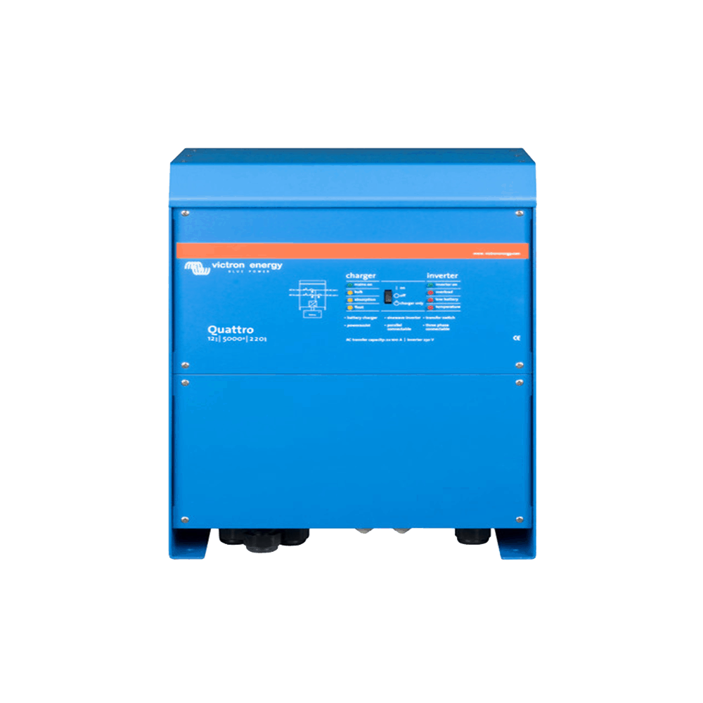Victron Energy Quattro 5000VA 12V Inverter Charger - QUA125021100