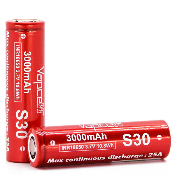 Vapcell S30 18650 3000mAh 25A Battery