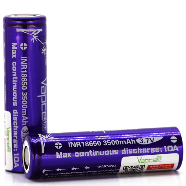 Vapcell 18650 3500mAh 10A Battery - 18650 Battery Store Vapcell 18650 3500mAh 10A Battery - 18650 Battery Store