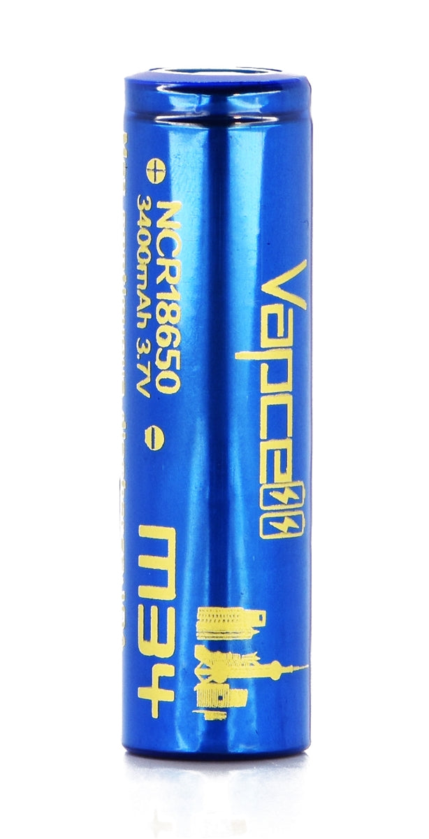Vapcell M34 18650 3400mAh 10A Battery (Tesla)